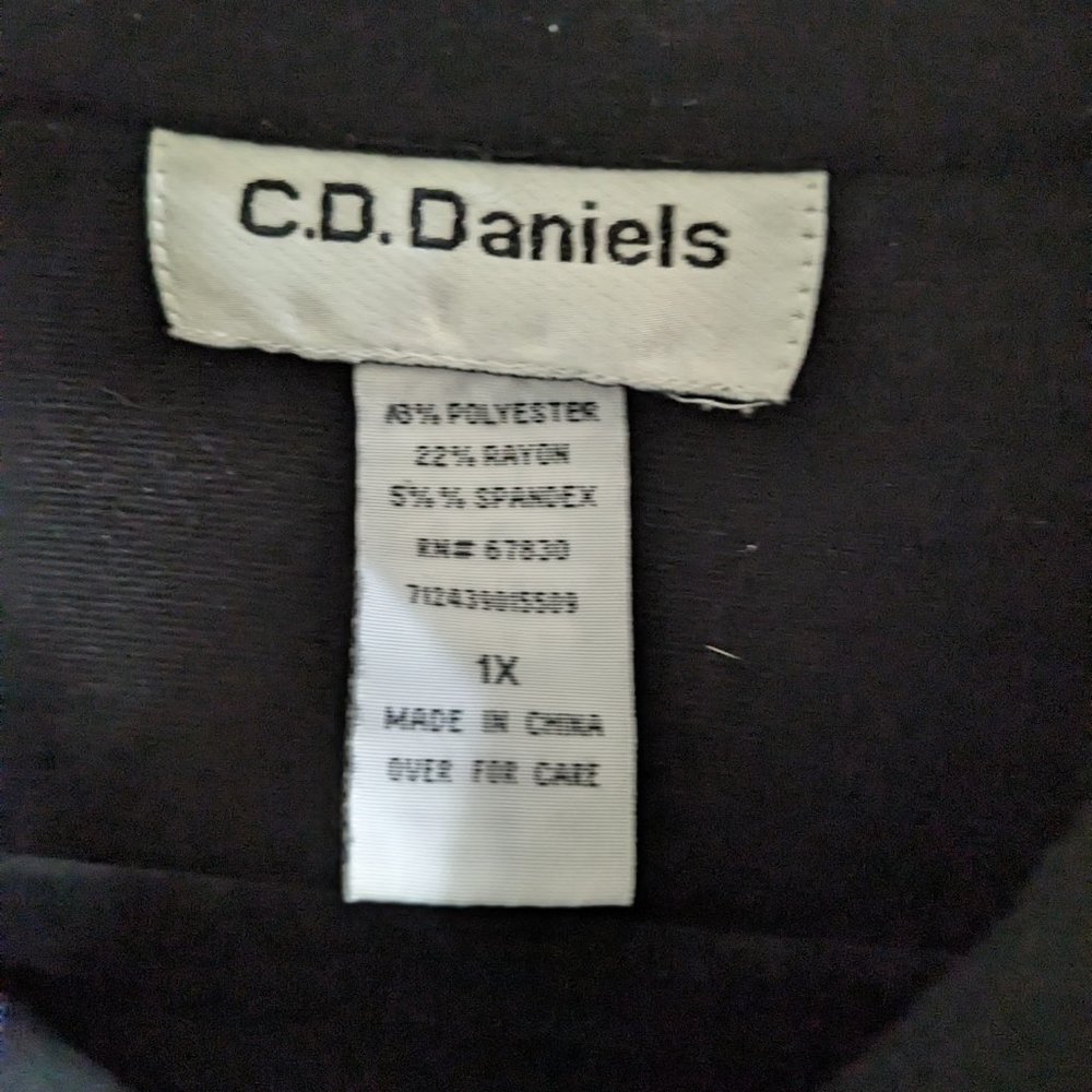 C. D. Daniels Zip Front Jacket - image 2